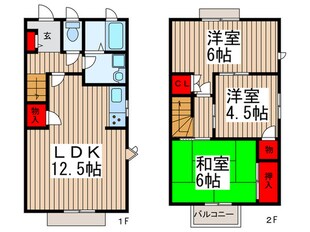 サーブルクィントの物件間取画像